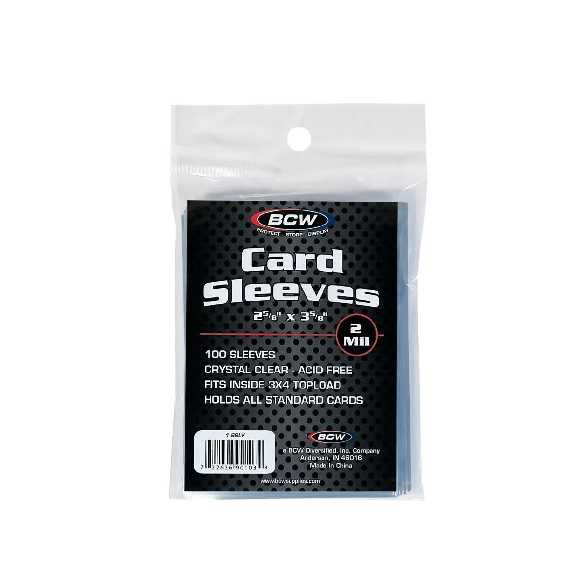 BCW Supplies - Penny Sleeves 100 Pack