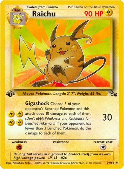 Raichu 29 - Fossil