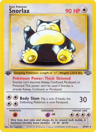 Snorlax (27) - Jungle