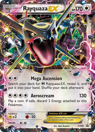 Rayquaza EX Shiny - XY Promos