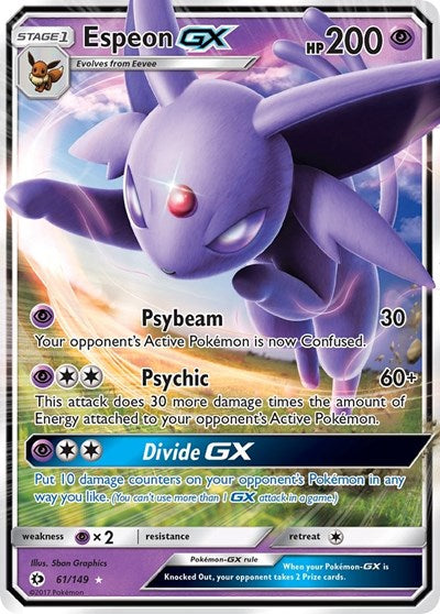Espeon GX - SM Base Set