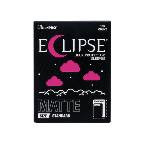 Ultra Pro - Eclipse Standard Sleeves - Matte Hot Pink 105 Count