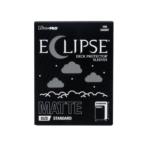 Ultra Pro - Eclipse Standard Sleeves - Matte Gray 105 Count