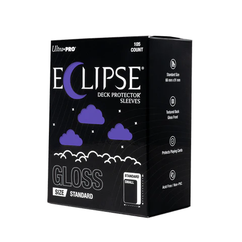 Ultra Pro - Eclipse Standard Sleeves - Gloss Royal Purple 105 Count