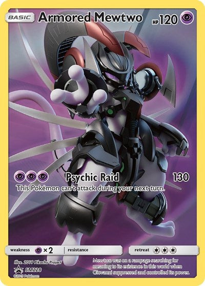 Armored Mewtwo SM228 - SM Promos