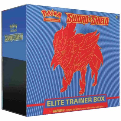 Pokemon TCG Sword & Shield Elite Trainer Box [Zamazenta]
