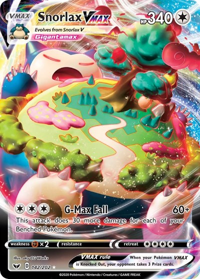 Snorlax VMAX - SWSH01: Sword & Shield Base Set