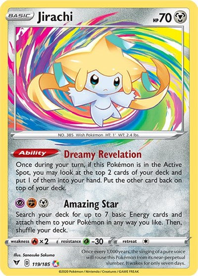 Jirachi - SWSH04: Vivid Voltage