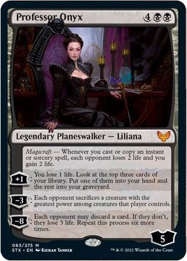 Professor Onyx - Strixhaven: School of Mages