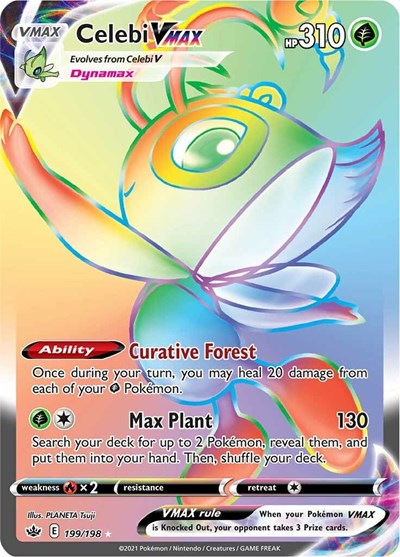 Celebi VMAX Secret - SWSH06: Chilling Reign