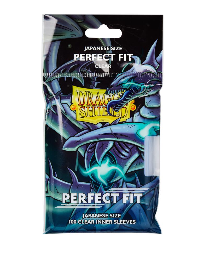 Dragon Shield Japanese Size Perfect Fit Inner Sleeves - Clear (100-Pack) - Dragon Shield Card Sleeves