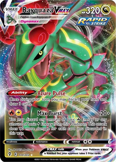 Rayquaza VMAX - SWSH07: Evolving Skies