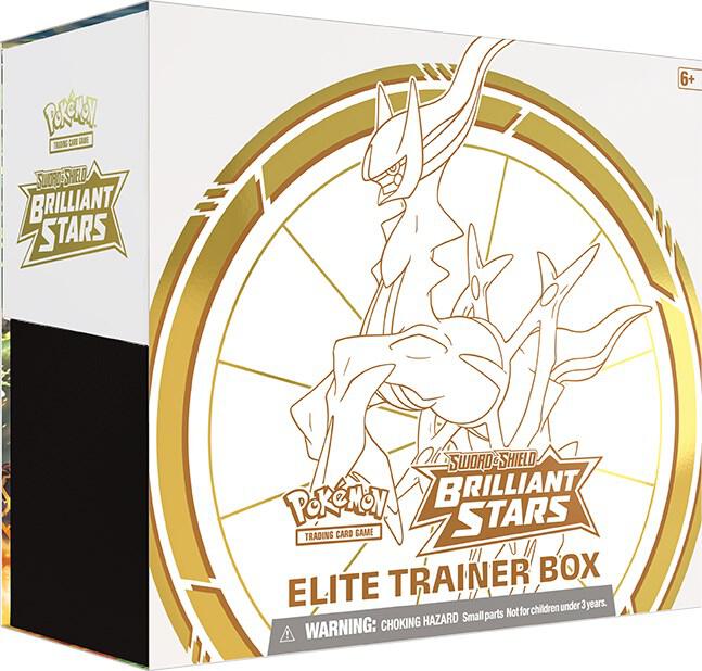 Pokemon TCG - Brilliant Stars Elite Trainer Box - SWSH09: Brilliant Stars (SWSH09)