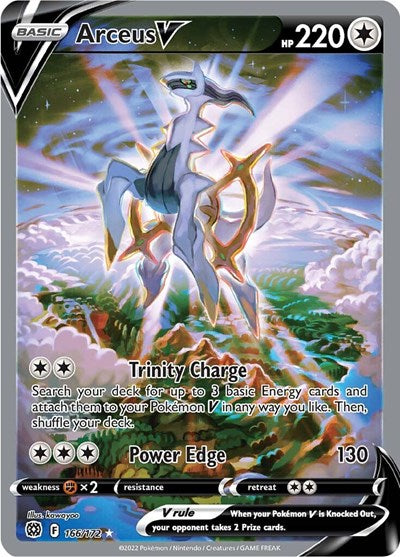 Arceus V Alternate Full Art - SWSH09: Brilliant Stars