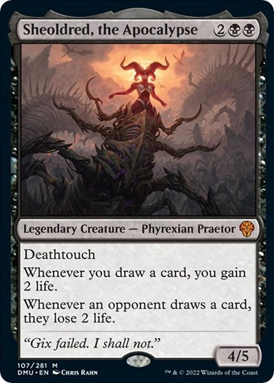 Sheoldred, the Apocalypse - Dominaria United