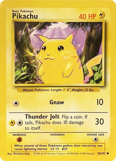 Pikachu - Base Set