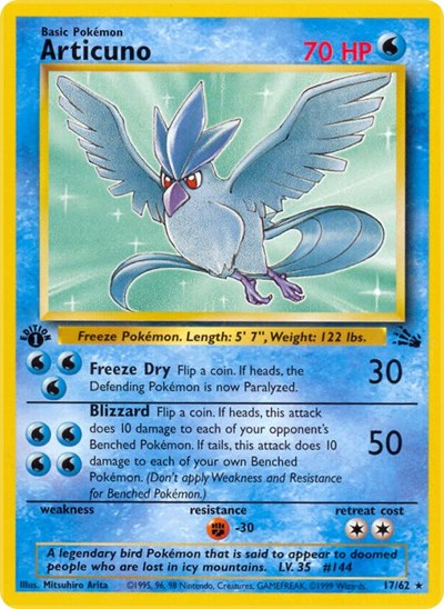 Articuno 17 - Fossil