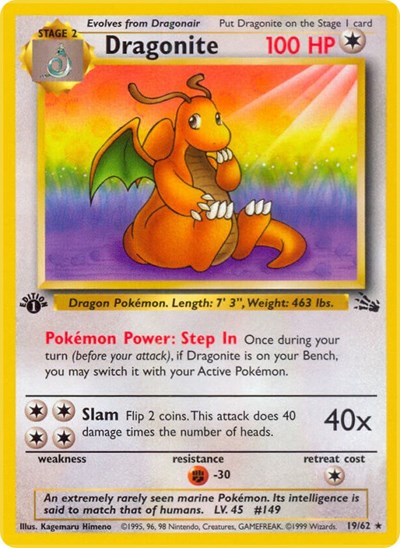 Dragonite 19 - Fossil