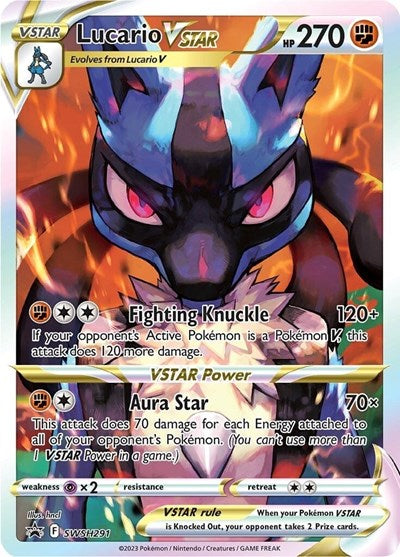 Lucario VSTAR SWSH291 - SWSH: Sword & Shield Promo Cards
