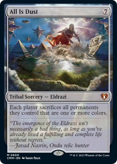 All Is Dust - Commander Masters