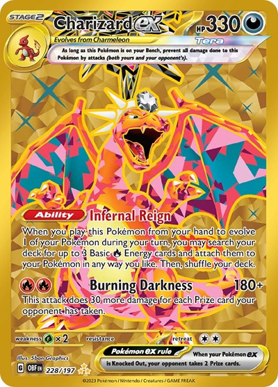 Charizard ex 228 197 - SV03: Obsidian Flames
