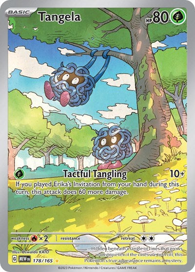 Tangela 178 165 - SV: Scarlet & Violet 151