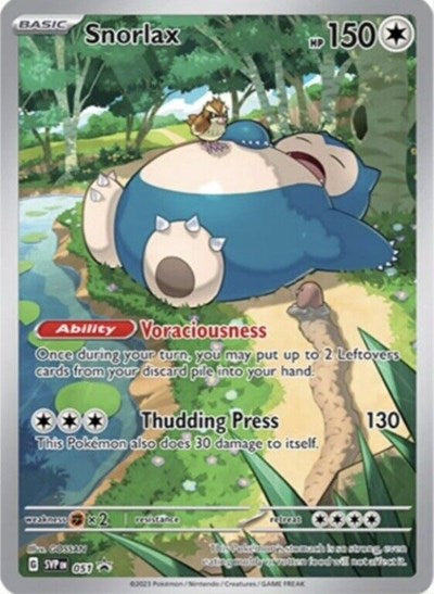 Snorlax 051 - SV: Scarlet & Violet Promo Cards
