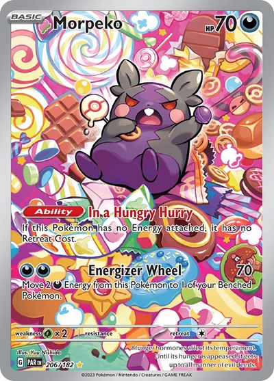 Morpeko 206 182 - SV04: Paradox Rift