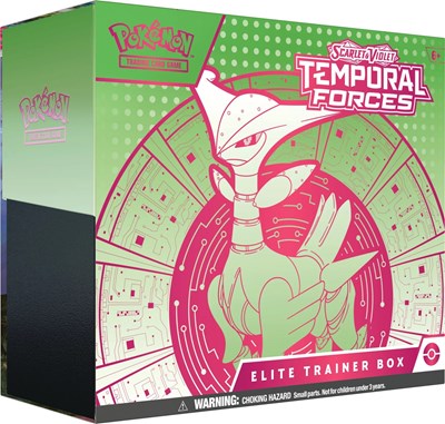 Pokemon TCG - Temporal Forces Elite Trainer Box [Iron Leaves ex]