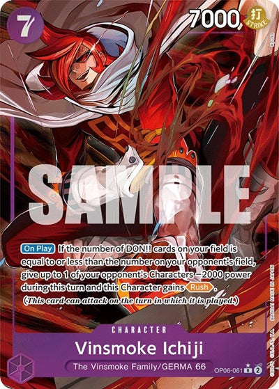 Vinsmoke Ichiji (061) (Alternate Art) - Wings of the Captain