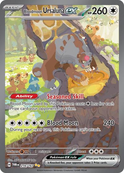 Bloodmoon Ursaluna ex 216 167 - SV06: Twilight Masquerade - #216/167 33
