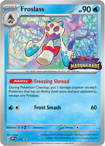 Froslass 117 - SV: Scarlet & Violet Promo Cards