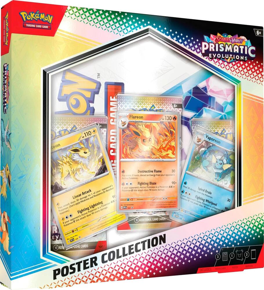 Pokémon TCG - Prismatic Evolutions Poster Collection