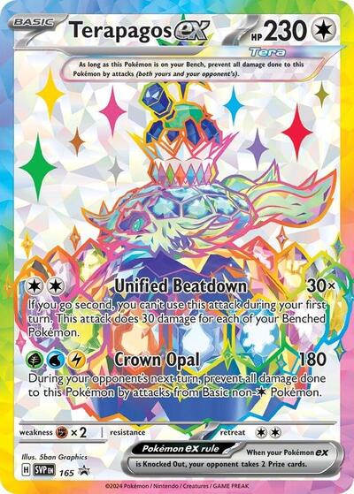 Terapagos ex 165 - SV: Scarlet & Violet Promo Cards