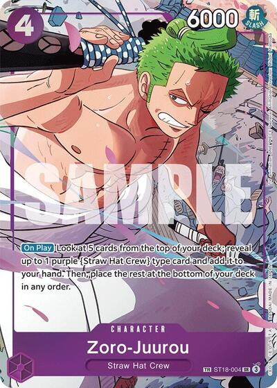 Zoro Juurou ST18 004 - Emperors in the New World