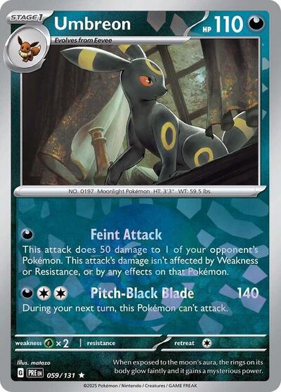 Umbreon Poke Ball Pattern - SV: Prismatic Evolutions