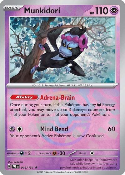 Munkidori Master Ball Pattern - SV: Prismatic Evolutions