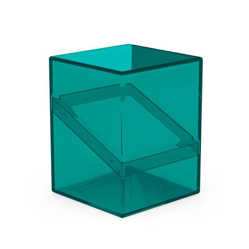 Boulder Deck Case - Clear - Malachite (Holds 100+) - Ultimate Guard Deck Boxes