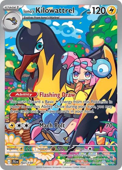 Iono's Kilowattrel - 163/159 - SV09: Journey Together