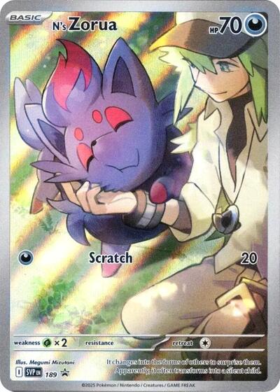 Ns Zorua 189 - SV: Scarlet & Violet Promo Cards