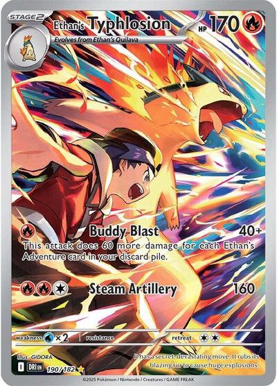 Ethans Typhlosion 190 182 - SV10: Destined Rivals
