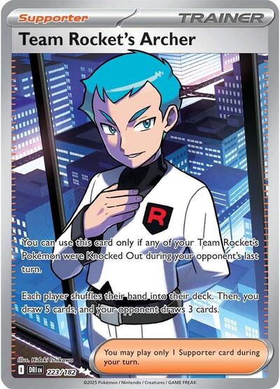 Team Rockets Archer 223 182 - SV10: Destined Rivals