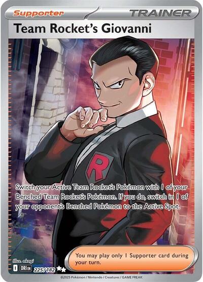 Team Rockets Giovanni 225 182 - SV10: Destined Rivals
