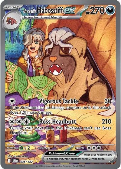 Arvens Mabosstiff ex 235 182 - SV10: Destined Rivals