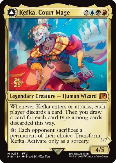 Kefka, Court Mage - Prerelease Cards