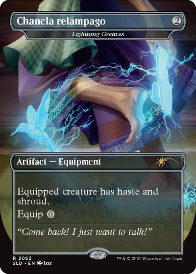 Chancla relámpago - Lightning Greaves - Secret Lair Drop Series