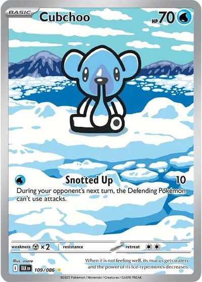 Cubchoo - 109/086 - SV: Black Bolt