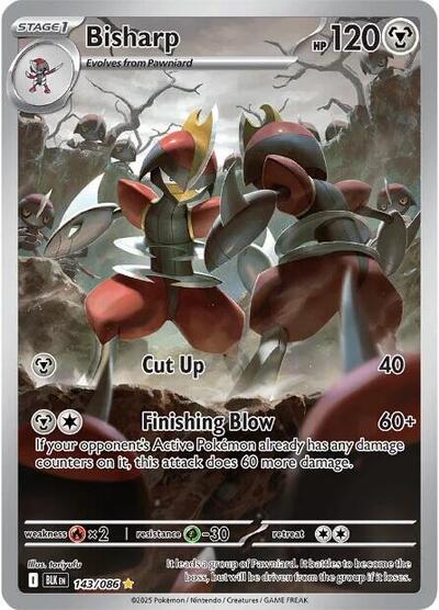 Bisharp - 143/086 - SV: Black Bolt