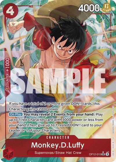 MonkeyDLuffy Alternate Art - Legacy of the Master