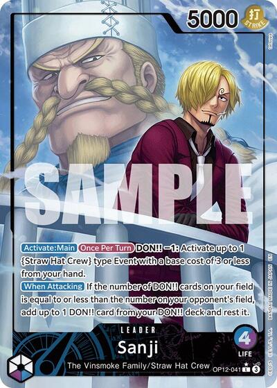 Sanji 041 Alternate Art - Legacy of the Master
